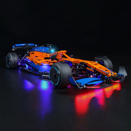 BrickBling - LED Licht Set für LEGO McLaren Formel 1 Rennwagen (42141) inkl. Fernbedienung