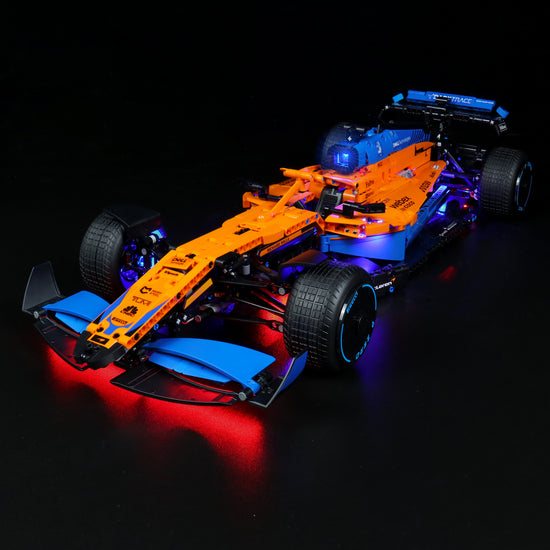 BrickBling - LED Licht Set für LEGO McLaren Formel 1 Rennwagen (42141) inkl. Fernbedienung