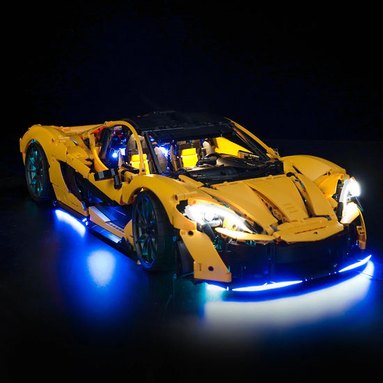 BrickBling - LED Licht Set für LEGO McLaren P1 (42172) inkl. Fernbedienung