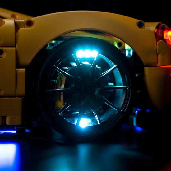 BrickBling - LED Licht Set für LEGO McLaren P1 (42172) inkl. Fernbedienung