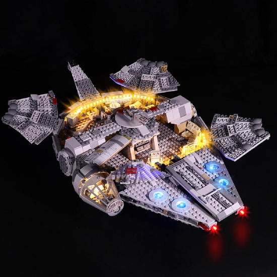 BrickBling - LED Licht Set für LEGO Millennium Falcon (75257)