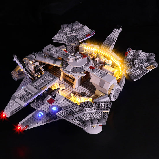 BrickBling - LED Licht Set für LEGO Millennium Falcon (75257)