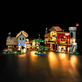 LED Licht Set für LEGO Mittelalterlicher Stadtplatz (10332) inkl. Fernbedienung