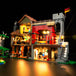 BrickBling - LED Licht Set für LEGO Mittelalterlicher Stadtplatz (10332) inkl. Fernbedienung