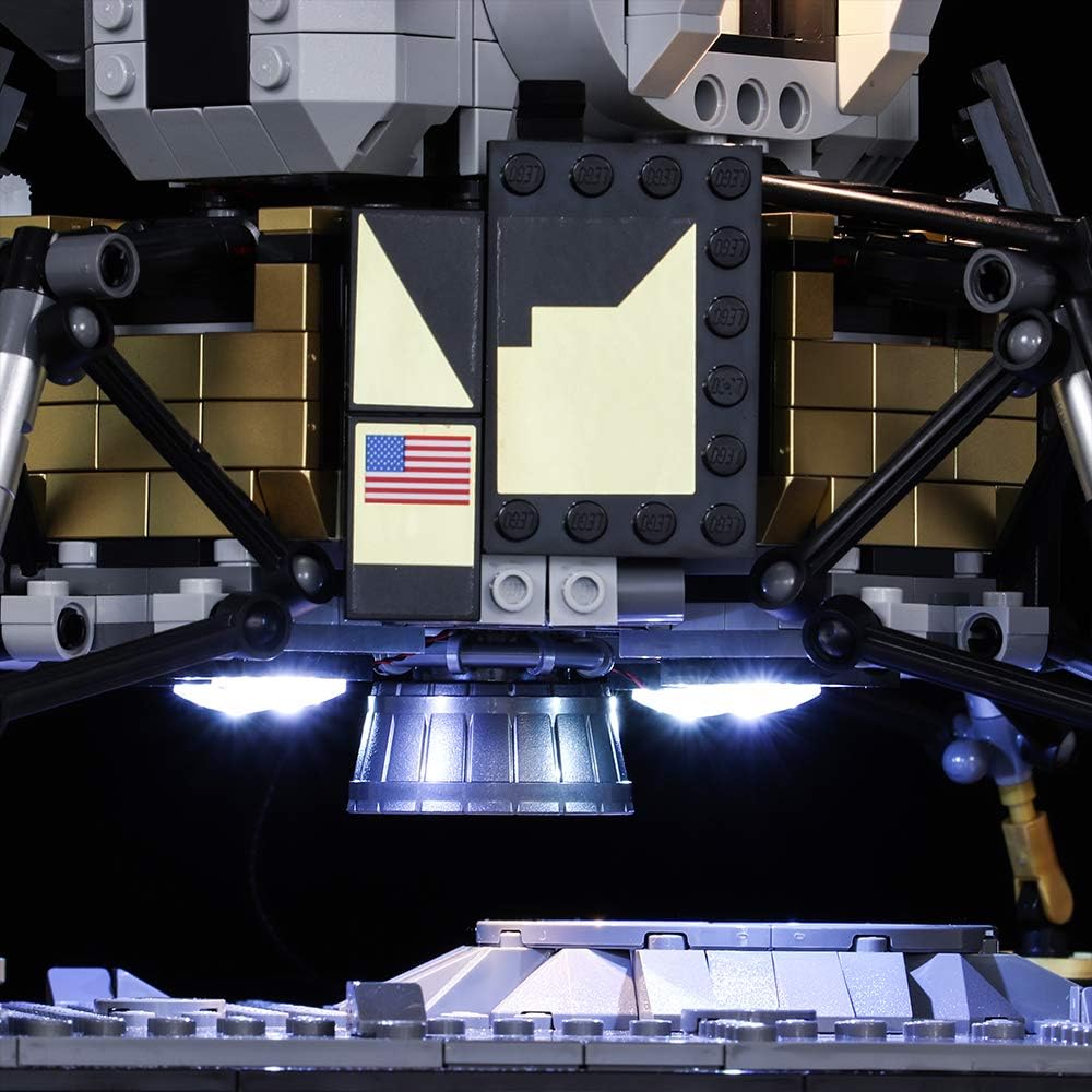 LED Licht Set für LEGO NASA: Apollo 11 Mondlandefähre (10266) inkl. Fernbedienung