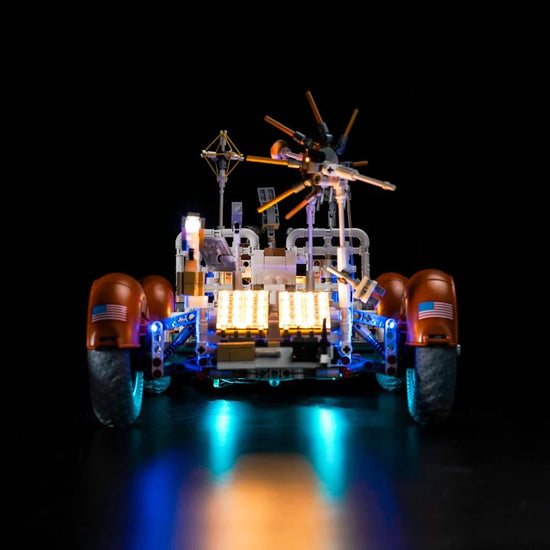 BrickBling - LED Licht Set für LEGO NASA: Apollo Lunar Roving Vehicle - LRV (42182) inkl. Fernbedienung