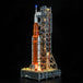 BrickBling - LED Licht Set für LEGO NASA: Artemis Startrampe (10341) inkl. Fernbedienung