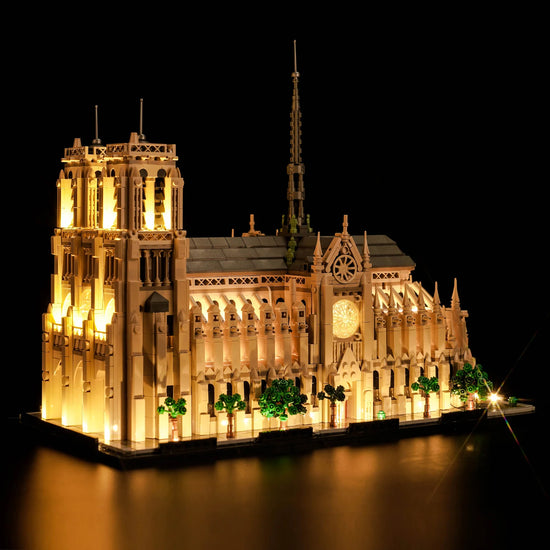 BrickBling - LED Licht Set für LEGO Notre-Dame de Paris (21061) inkl. Fernbedienung