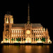 BrickBling - LED Licht Set für LEGO Notre-Dame de Paris (21061) inkl. Fernbedienung