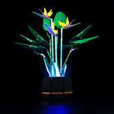 LED Licht Set für LEGO Creator Expert Paradiesvogelblume (10289) inkl. Fernbedienung