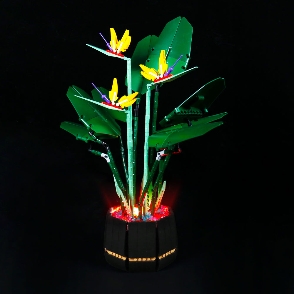 LED Licht Set für LEGO Creator Expert Paradiesvogelblume (10289) inkl. Fernbedienung