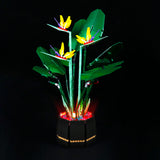 LED Licht Set für LEGO Creator Expert Paradiesvogelblume (10289) inkl. Fernbedienung