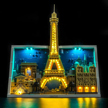 LED Licht Set für LEGO Paris – Stadt der Liebe (21064)