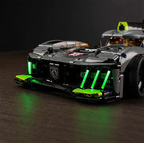 LED Licht Set für LEGO PEUGEOT 9X8 24H Le Mans Hybrid Hypercar (42156)