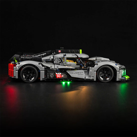 BrickBling - LED Licht Set für LEGO PEUGEOT 9X8 24H Le Mans Hybrid Hypercar (42156)