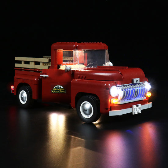 BrickBling - LED Licht Set für LEGO Pickup Truck (10290) inkl. Fernbedienung