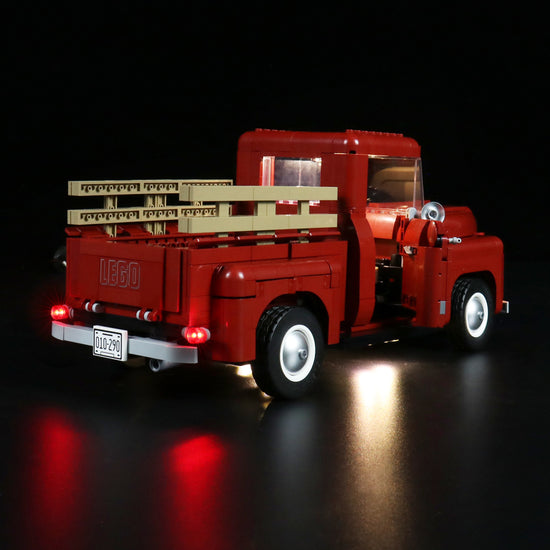 BrickBling - LED Licht Set für LEGO Pickup Truck (10290) inkl. Fernbedienung