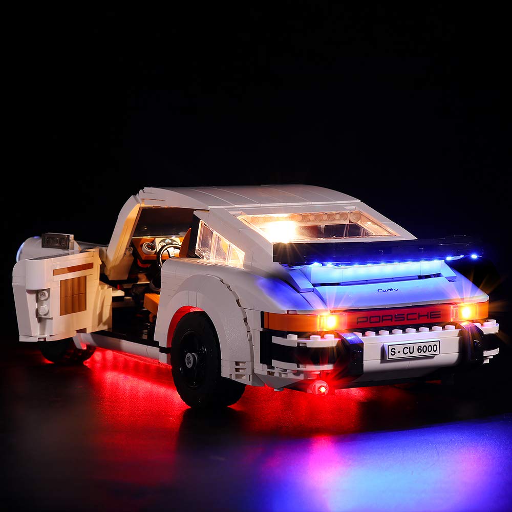 LED Licht Set für LEGO Porsche 911 (10295) inkl. Fernbedienung