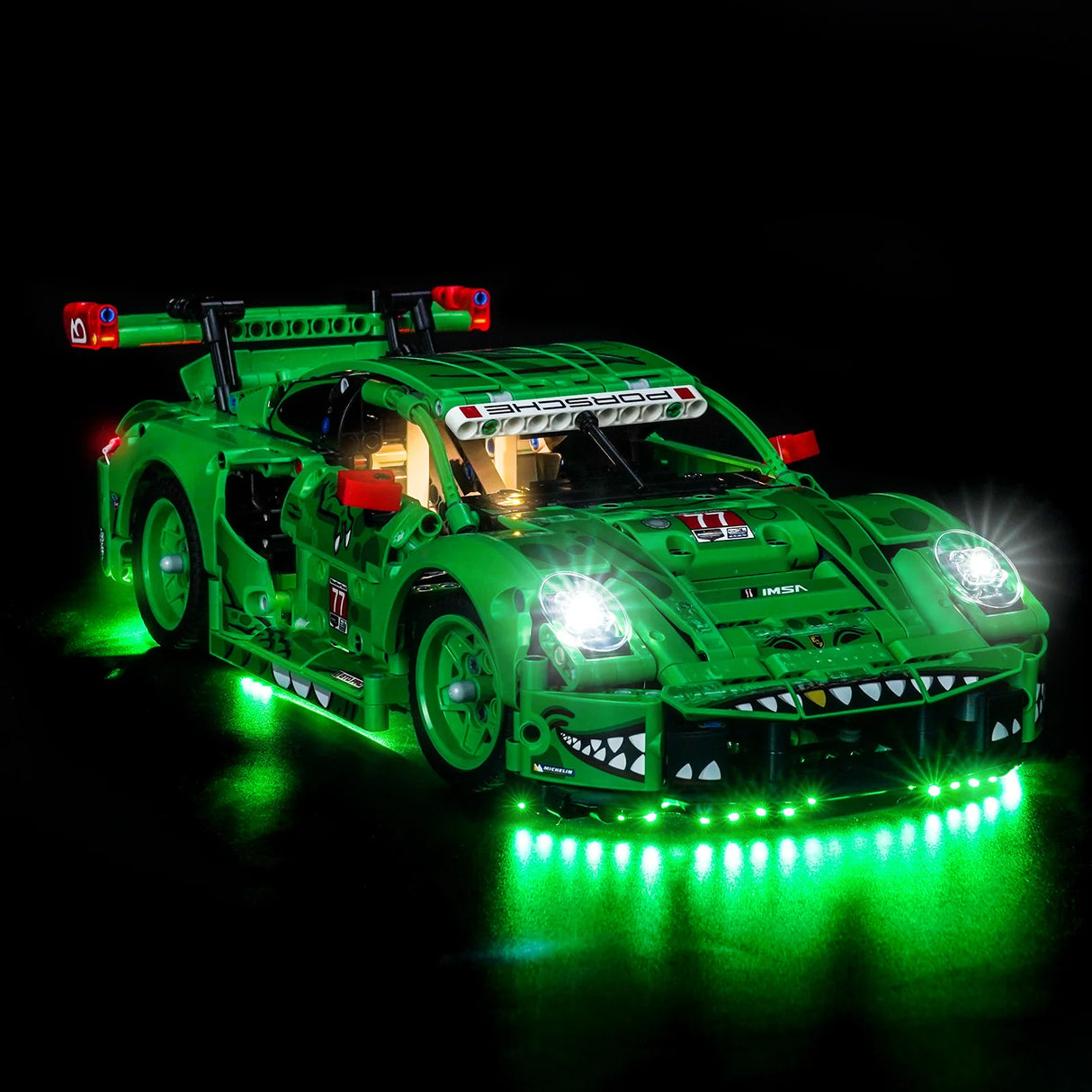 LED Licht Set für LEGO Porsche 911 GT3 R REXY AO (42224) inkl. Fernbedienung