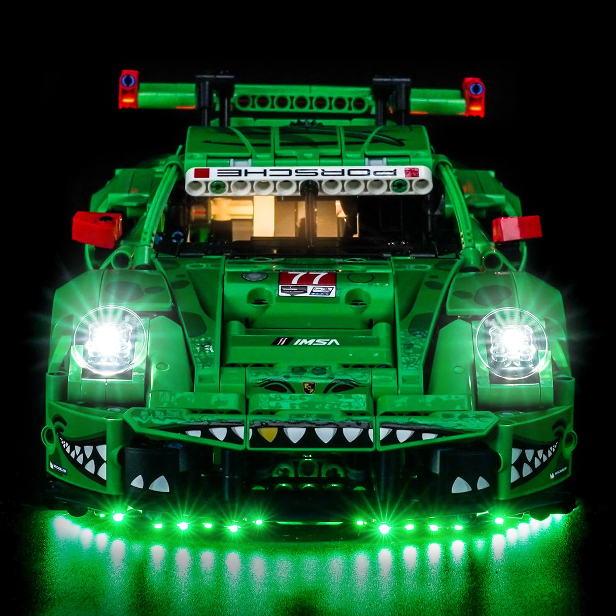 LED Licht Set für LEGO Porsche 911 GT3 R REXY AO (42224) inkl. Fernbedienung