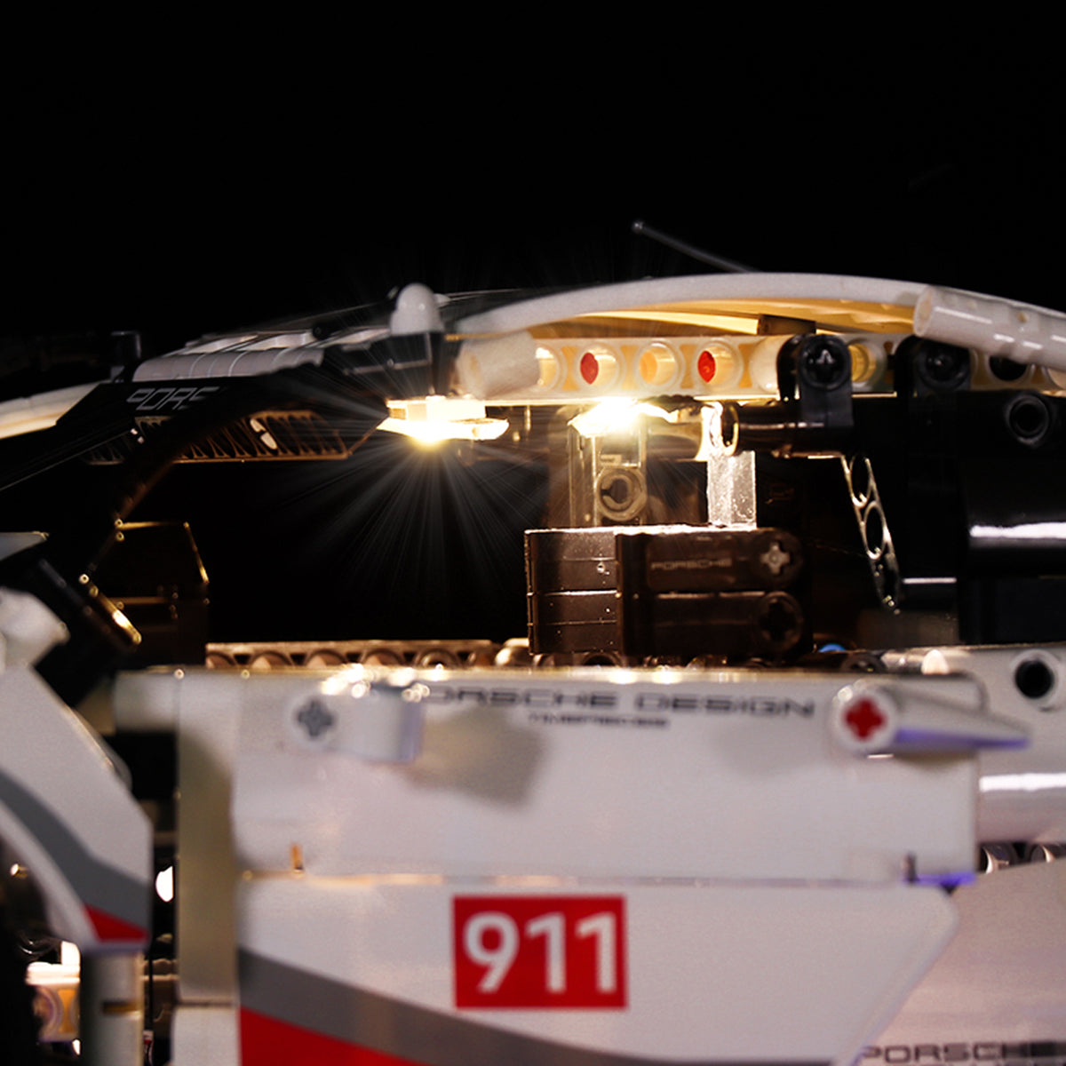 LED Licht Set für LEGO Porsche 911 RSR (42096) inkl. Fernbedienung