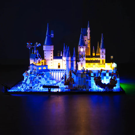 LED Licht Set für LEGO Schloss Hogwarts mit Schlossgelände (76419) inkl. Fernbedienung