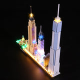 LED Licht Set für LEGO Skyline Series New York City (21028)