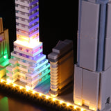 LED Licht Set für LEGO Skyline Series New York City (21028)