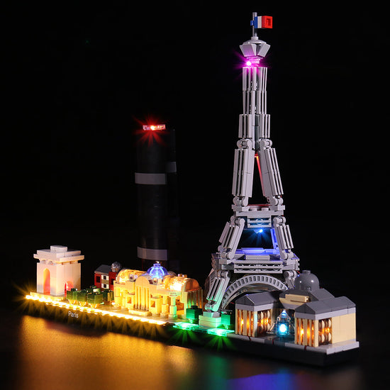 BrickBling - LED Licht Set für LEGO Skyline Series Paris (21044)