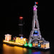 BrickBling - LED Licht Set für LEGO Skyline Series Paris (21044)