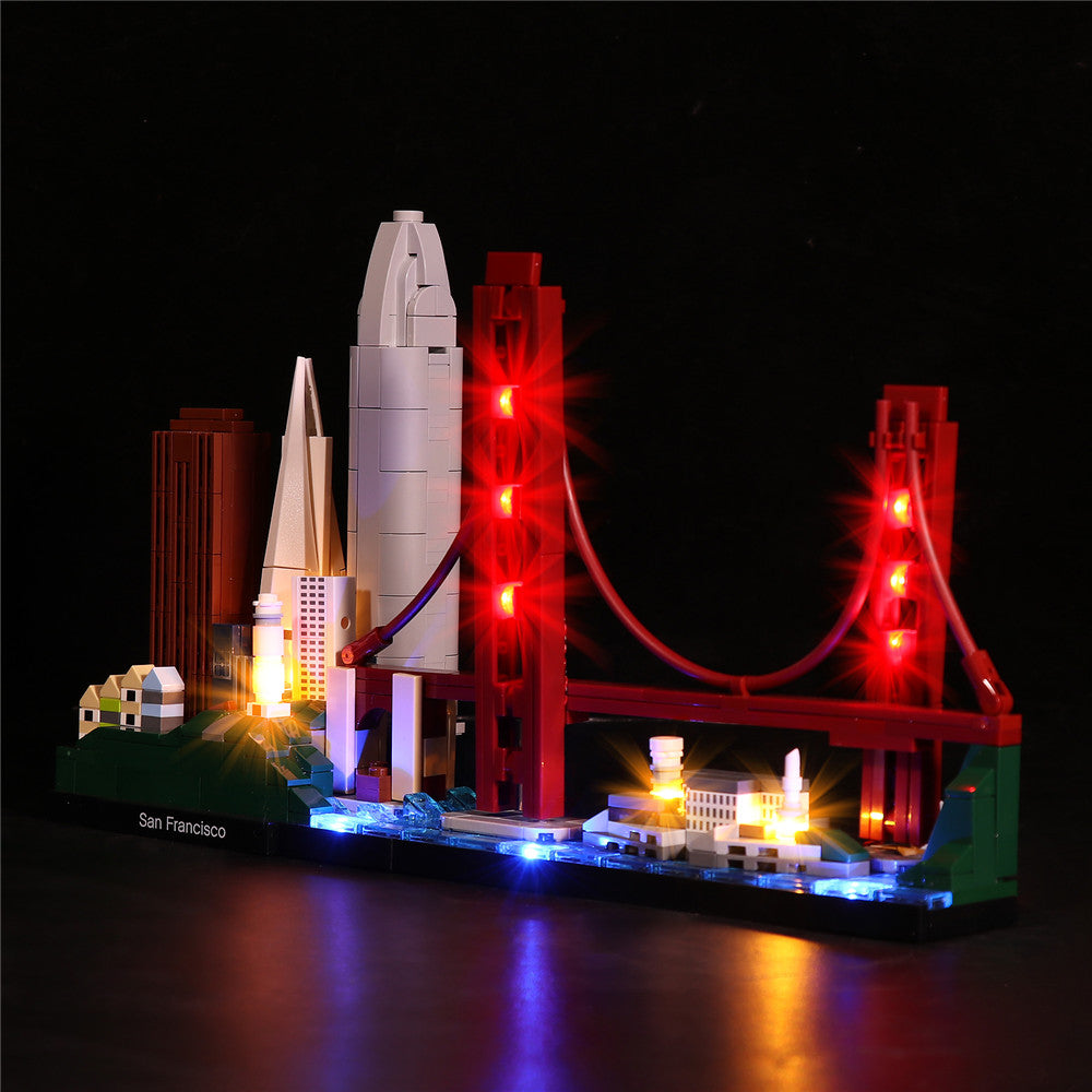 LED Licht Set für LEGO Skyline Series San Francisco (21043)