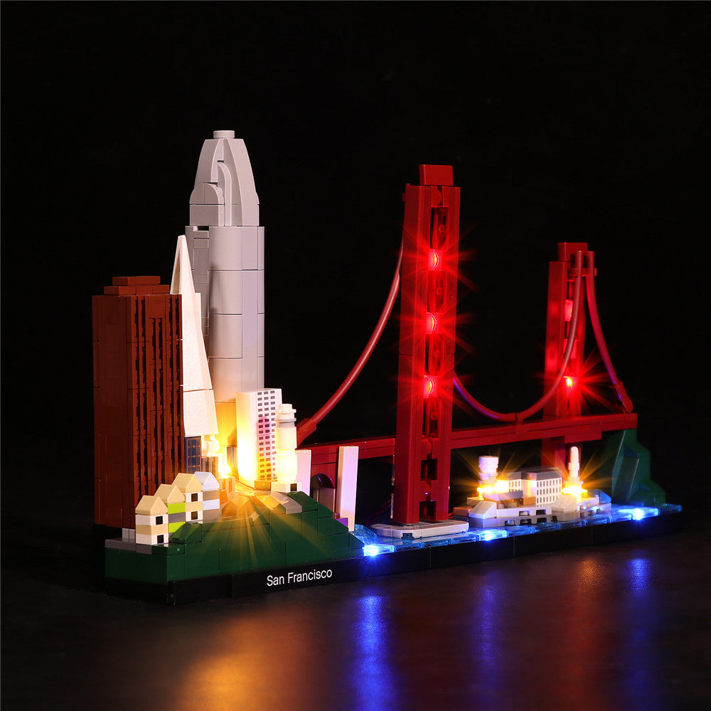 LED Licht Set für LEGO Skyline Series San Francisco (21043)