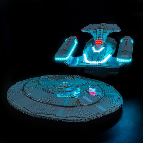 LED Licht Set für LEGO Star Trek: U.S.S. Enterprise NCC-1701-D™ (10356) Premium inkl. Fernbedienung