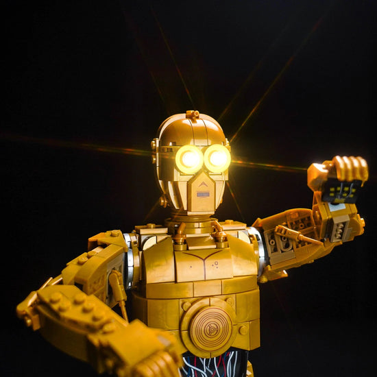 BrickBling - LED Licht Set für LEGO Star Wars: C-3PO (75398)