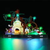 LED Licht Set für LEGO Star Wars: Dagobah Jedi Training Diorama (75330)