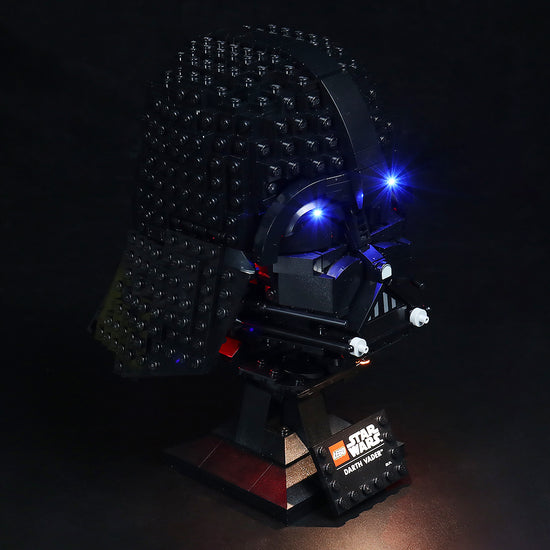 BrickBling - LED Licht Set für LEGO Star Wars: Darth Vader Helm (75304)