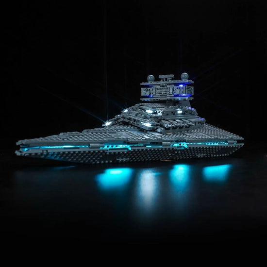 BrickBling - LED Licht Set für LEGO Star Wars: Imperialer Sternzerstörer (75394) inkl. Fernbedienung