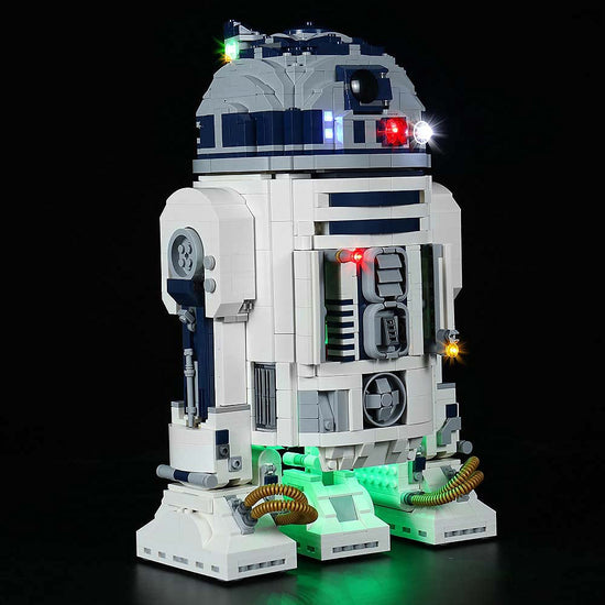 BrickBling - LED Licht Set für LEGO Star Wars: R2-D2 (75308) inkl. Fernbedienung