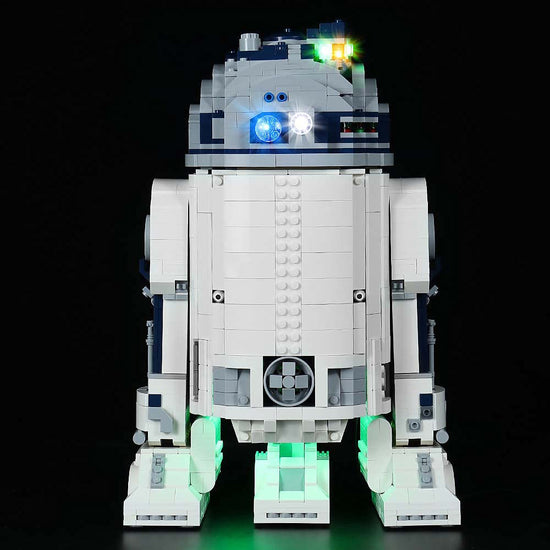 BrickBling - LED Licht Set für LEGO Star Wars: R2-D2 (75308) inkl. Fernbedienung