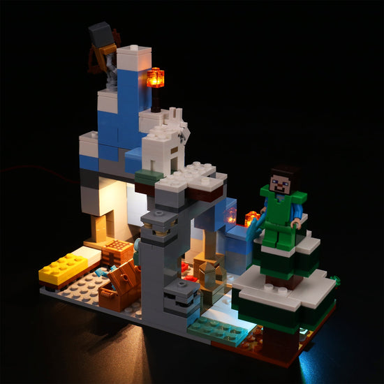 BrickBling - LED Licht Set für LEGO The Frozen Peaks (21243)