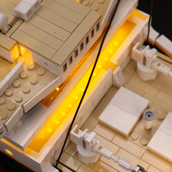 BrickBling - LED Licht Set für LEGO Titanic (10294) inkl. Fernbedienung