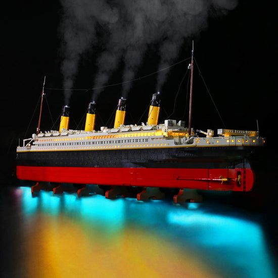 BrickBling - LED Licht Set für LEGO Titanic (10294) inkl. Fernbedienung