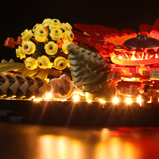 BrickBling - LED Licht Set für LEGO Trockenblumengesteck (10314)