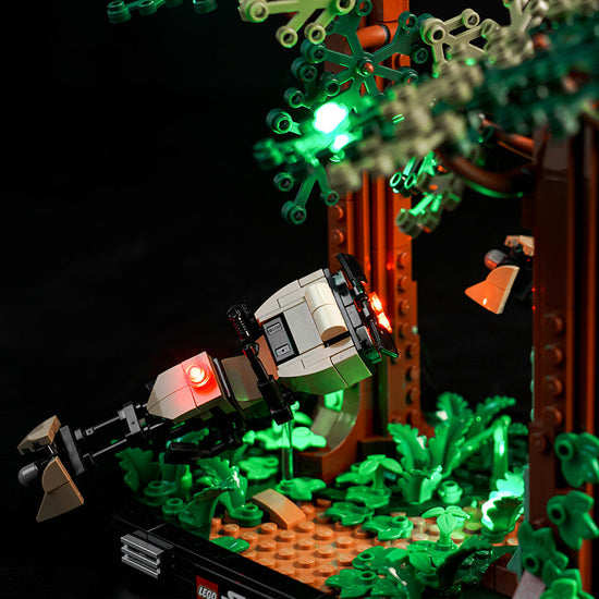 BrickBling - LED Licht Set für LEGO Verfolgungsjagd auf Endor (75353)