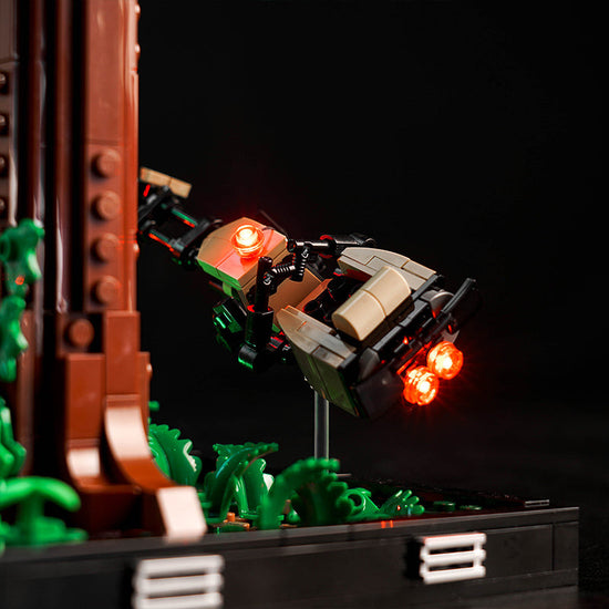 BrickBling - LED Licht Set für LEGO Verfolgungsjagd auf Endor (75353)