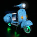 BrickBling - LED Licht Set für LEGO Vespa 125 (10298) inkl. Fernbedienung