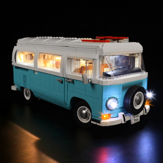 BrickBling - LED Licht Set für LEGO VW T2 Camper Van (10279) inkl. Fernbedienung