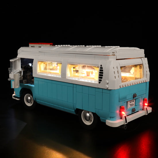 BrickBling - LED Licht Set für LEGO VW T2 Camper Van (10279) inkl. Fernbedienung