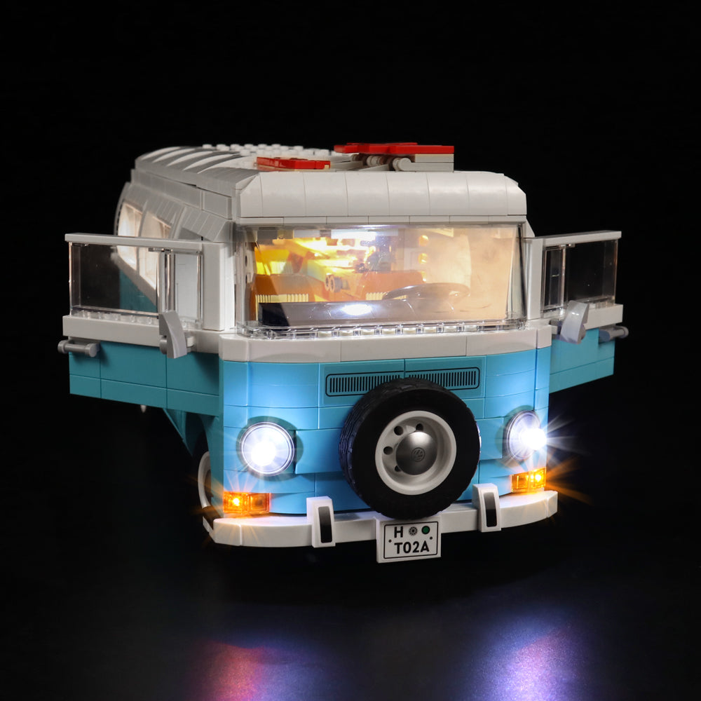 LED Licht Set für LEGO VW T2 Camper Van (10279) inkl. Fernbedienung