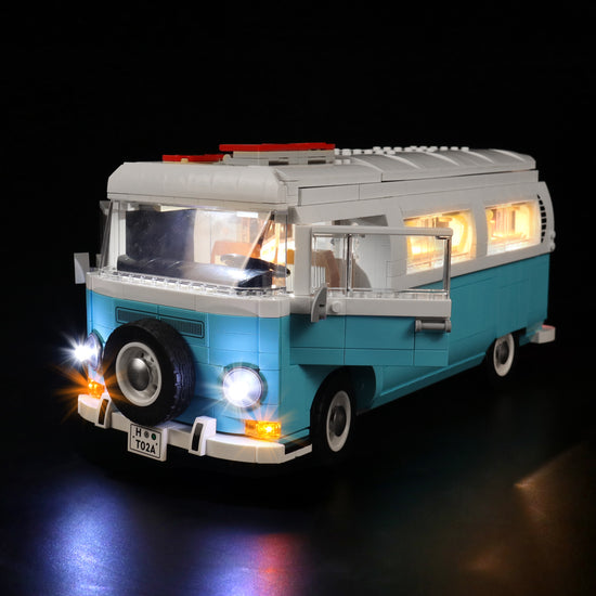 BrickBling - LED Licht Set für LEGO VW T2 Camper Van (10279) inkl. Fernbedienung